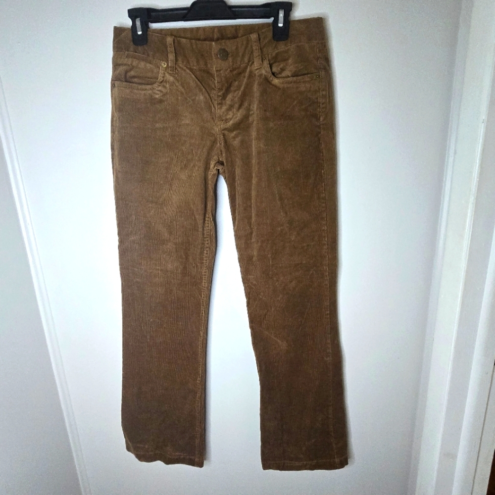 J. Crew Favorite Fit Bootcut Corduroy Pants Y2K Academia Festival Women 4S